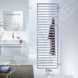 Zehnder Subway - Radiateur de salle de bains 1549 x 450 mm, droit, raccord central 50 mm, chromé SUBC-150-045