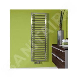Zehnder Subway - Radiateur de salle de bains 1837 x 450 mm, droit, raccord central 50 mm, acier inoxydable SUBI-180-045