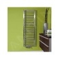 Zehnder Subway - Radiateur de salle de bains 1837 x 450 mm, droit, raccord central 50 mm, acier inoxydable SUBI-180-045