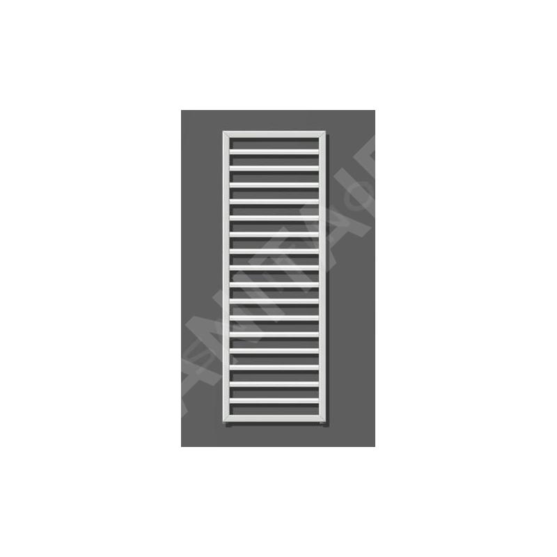 Zehnder Subway - Radiateur de salle de bains 1261 x 600 mm, droit, raccordement central 50 mm, laqué blanc SUB-130-060 Zehnder Subway - Radiateur de salle de bains 1261 x 600 mm, droit, raccordement central 50 mm, laqué blanc SUB-130-060