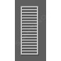 Zehnder Subway - Radiateur de salle de bains 1261 x 600 mm, droit, raccord central 50 mm, chromé SUBC-130-060 Zehnder Subway - Radiateur de salle de bains 1261 x 600 mm, droit, raccord central 50 mm, chromé SUBC-130-060