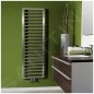 Zehnder Subway - Radiateur de salle de bains 1261 x 600 mm, droit, raccord central 50 mm, acier inoxydable SUBI-130-060