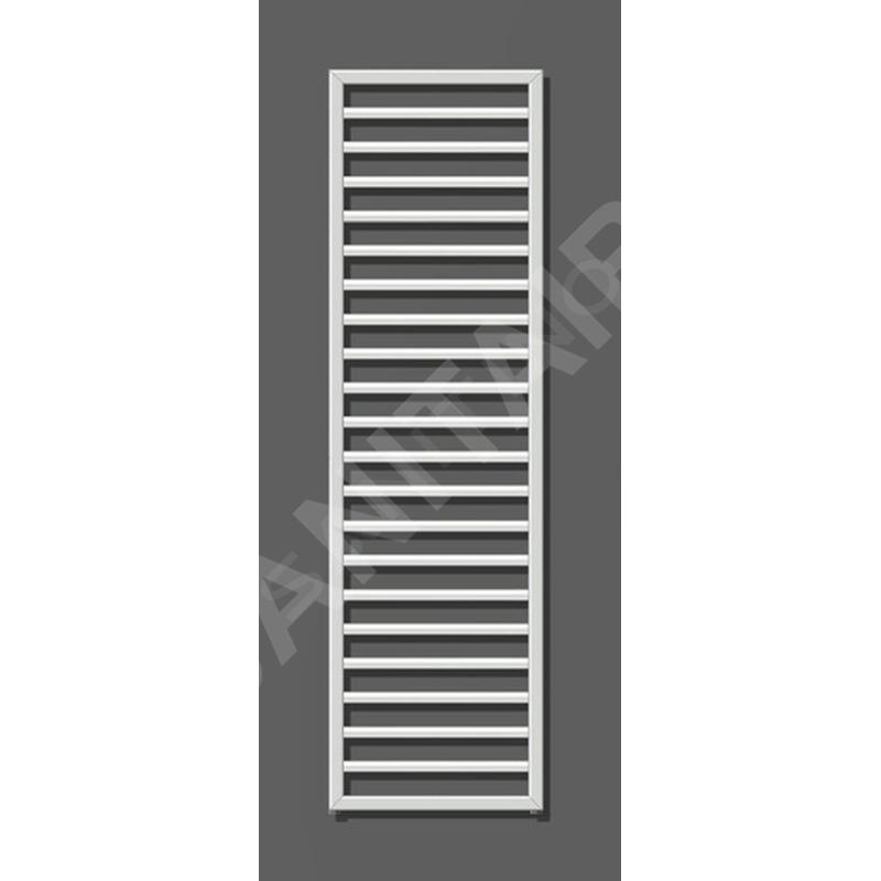 Zehnder Subway - Radiateur de salle de bains 1549 x 600 mm, droit, raccord central 50 mm, chrome SUBC-150-060