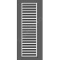 Zehnder Subway - Radiateur de salle de bains 1549 x 600 mm, droit, raccord central 50 mm, acier inoxydable SUBI-150-060 Zehnder Subway - Radiateur de salle de bains 1549 x 600 mm, droit, raccord central 50 mm, acier inoxydable SUBI-150-060