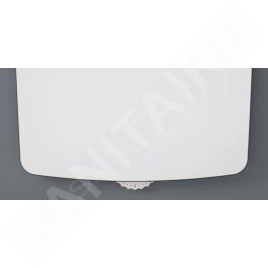 Zehnder Vitalo Spa - Radiateur de salle de bains 1800 x 490 mm, droit, raccord central 50 mm, laqué blanc VIT-180-050