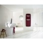 Zehnder Vitalo Spa - Radiateur de salle de bains 1800 x 590 mm, droit, raccord central 50 mm, laqué blanc VIT-180-060