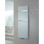 Zehnder Vitalo Bar - Radiateur de salle de bains 1570 x 400 mm, droit, raccord central 50 mm, laqué blanc VIP-160-040
