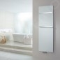 Zehnder Vitalo Bar - Radiateur de salle de bains 1570 x 500 mm, droit, raccord central 50 mm, laqué blanc VIP-160-050