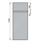 Zehnder Vitalo Bar - Radiateur de salle de bains 1250 x 500 mm, droit, raccord central 50 mm, laqué blanc VIP-125-050 Zehnder Vitalo Bar - Radiateur de salle de bains 1250 x 500 mm, droit, raccord central 50 mm, laqué blanc VIP-125-050