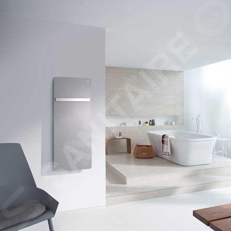 Zehnder Vitalo Bar - Radiateur de salle de bains 1250 x 600 mm, droit, raccord central 50 mm, laqué blanc VIP-125-060 Zehnder Vitalo Bar - Radiateur de salle de bains 1250 x 600 mm, droit, raccord central 50 mm, laqué blanc VIP-125-060