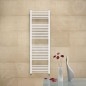 Zehnder Impa - Radiateur de salle de bains 1400 x 500 mm, droit, laqué blanc IMP-140-050 Zehnder Impa - Radiateur de salle de bains 1400 x 500 mm, droit, laqué blanc IMP-140-050