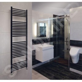 Zehnder Impa - Radiateur de salle de bains 1400 x 500 mm, droit, laqué blanc IMP-140-050