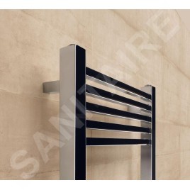Zehnder Impa - Radiateur de salle de bains 1400 x 500 mm, droit, laqué blanc IMP-140-050