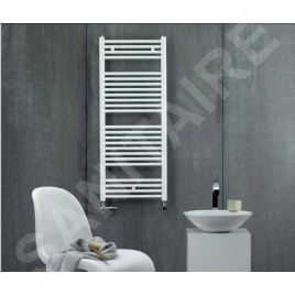 Zehnder Virando - Radiateur de salle de bains 1200x450 mm, raccordement externe, 505 W, blanc AB-120-045