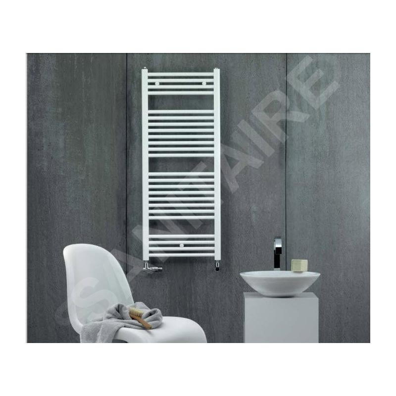 Zehnder Virando - Radiateur de salle de bains 1500x600 mm, raccordement externe, 794 W, blanc AB-150-060 Zehnder Virando - Radiateur de salle de bains 1500x600 mm, raccordement externe, 794 W, blanc AB-150-060