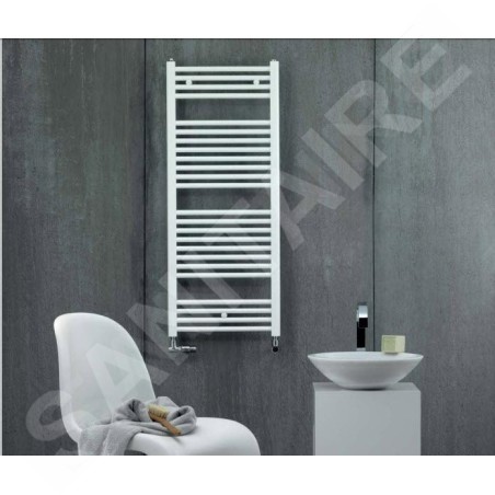 Zehnder Virando - Radiateur de salle de bains 1800x600 mm, raccordement externe, 978 W, blanc AB-180-060