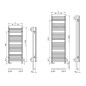 Zehnder Zeta - Elément chauffant 160x50 cm, chrome ZETC-160-050 Zehnder Zeta - Elément chauffant 160x50 cm, chrome ZETC-160-050