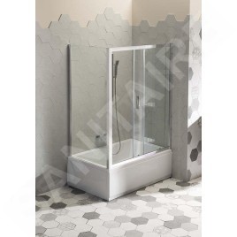 Polysan Deep - Receveur de douche profond, 1100x750x260 mm, blanc 72883