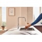 Grohe Blue Pure - Mitigeur d'évier avec fonction filtrante, supersteel 30595DC0