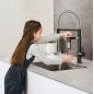 Franke Mitigeurs filtrants - Vital Tap mitigeur d’évier avec filtration d’eau intégrée, noir mat/inox 120.0621.312 Franke Mitigeurs filtrants - Vital Tap mitigeur d’évier avec filtration d’eau intégrée, noir mat/inox 120.0621.312