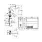 Grohe Blue Home - Mitigeur d'évier avec unité réfrigérante et filtration, Hard Graphite brossé 31454AL1