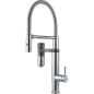 Franke Mitigeurs filtrants - Vital Tap mitigeur d’évier avec filtration d’eau intégrée, bec flexible et douchette, chrome/gun Franke Mitigeurs filtrants - Vital Tap mitigeur d’évier avec filtration d’eau intégrée, bec flexible et douchette, chrome/gun