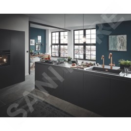 Grohe Blue Home - Mitigeur d'évier avec unité réfrigérante et filtration, Warm Sunset brossé 31455DL1