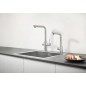 Grohe Blue Professional - Mitigeur d’évier avec unité réfrigérante et filtration, douchette extractible, supersteel 31326DC2 Grohe Blue Professional - Mitigeur d’évier avec unité réfrigérante et filtration, douchette extractible, supersteel 31326DC2