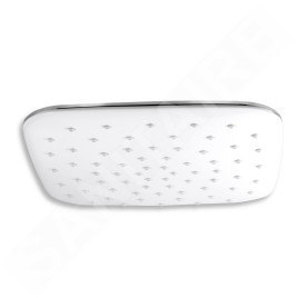 Novaservis Douches de tête - Douche de tête, 250x250 mm, blanc/chrome RUP/410,1