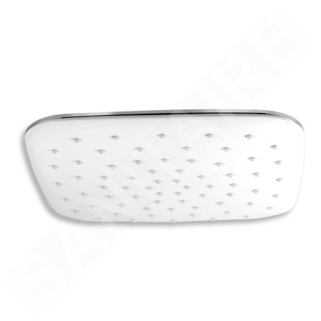 Novaservis Douches de tête - Douche de tête, 250x250 mm, blanc/chrome RUP/410,1