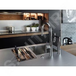 Franke Mitigeurs filtrants - Vital tap filtration d’eau, chrome/gun metal 120.0621.228