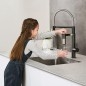 Franke Mitigeurs filtrants - Vital tap filtration d’eau, noir mat/inox 120.0621.311 Franke Mitigeurs filtrants - Vital tap filtration d’eau, noir mat/inox 120.0621.311
