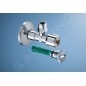 Schell Comfort - Robinet d’arrêt équerre avec filtre, chrome 054280699