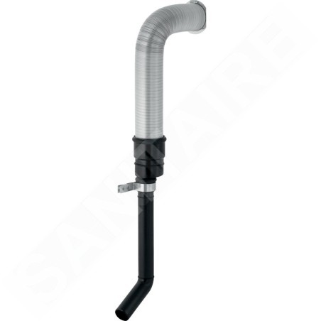 Geberit Accessoires - Ensemble d'aspiration des odeurs pour réservoir Sigma, avec extraction d'air 349.352.00.1