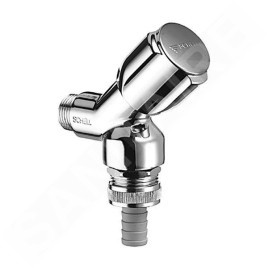 Schell Comfort - Vanne à siège incliné, chrome 033920699