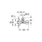 Grohe Universal - Robinet d'équerre, Warm Sunset 22037DA0