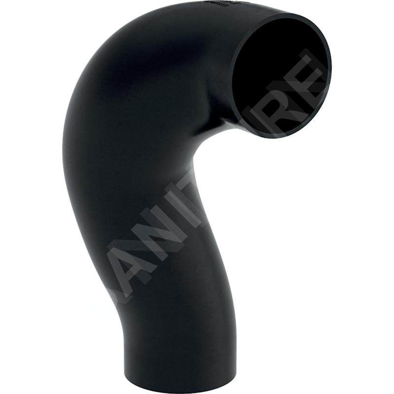 Geberit Accessoires - Coude PE BackFlip, d 110 mm, noir 367.616.16.1