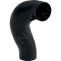 Geberit Accessoires - Coude PE BackFlip, d 110 mm, noir 367.616.16.1