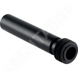 Geberit Accessoires - Rallonge de coude de chasse avec manchette, 150 mm 152.489.16.1
