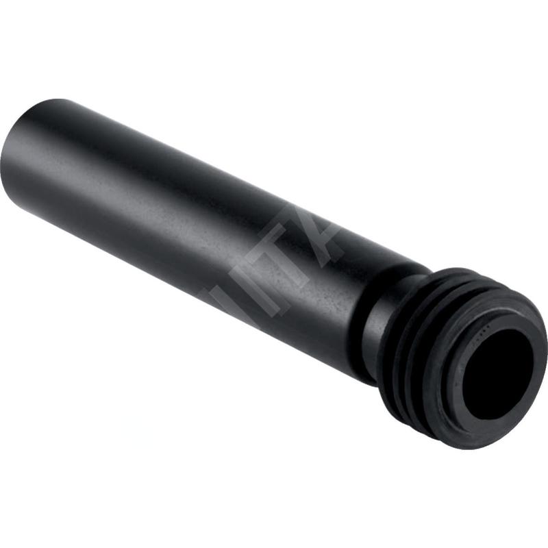 Geberit Accessoires - Rallonge de coude de chasse avec manchette, 150 mm 152.489.16.1