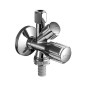 Schell Comfort - Robinet équerre combiné , chrome 035450699
