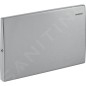 Geberit Accessoires - Plaque de fermeture Delta pour les réservoirs UP100, à visser, inox brossé 115.103.00.1