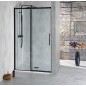 Polysan Altis Line - Porte de douche Black, 2 battants, 1170-1210 cm, noir mat/verre clair AL3012B Polysan Altis Line - Porte de douche Black, 2 battants, 1170-1210 cm, noir mat/verre clair AL3012B