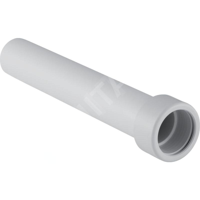 Geberit Accessoires - Rallonge avec raccord presse-étoupe, longueur 250 mm, d 50 mm, blanc alpin 152.160.11.1