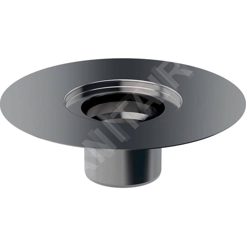 Geberit Accessoires - Bride pour les siphons de sol, taille de 130x130 mm 388.101.00.1