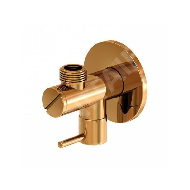 Steinberg 100 - Vanne d'angle, or rose 100 1640 RG