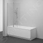 Ravak Chrome - Paroi de baignoire en deux parties CVS2, 990x1500 mm, gauche, satiné/verre transparent 7QLA0U00Z1 Ravak Chrome - Paroi de baignoire en deux parties CVS2, 990x1500 mm, gauche, satiné/verre transparent 7QLA0U00Z1