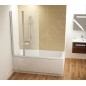Ravak Chrome - Paroi de baignoire en deux parties CVS2, 990x1500 mm, gauche, satiné/verre transparent 7QLA0U00Z1 Ravak Chrome - Paroi de baignoire en deux parties CVS2, 990x1500 mm, gauche, satiné/verre transparent 7QLA0U00Z1