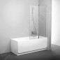 Ravak Chrome - Paroi de baignoire en deux parties CVS2-100 R, 990x1500 mm, droite, aluminium brillant/verre transparent Ravak Chrome - Paroi de baignoire en deux parties CVS2-100 R, 990x1500 mm, droite, aluminium brillant/verre transparent