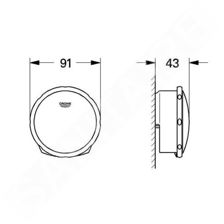 Grohe Talentofill - Garniture d´alimentation, de vidage et de trop-plein, Warm Sunset 19952DL0